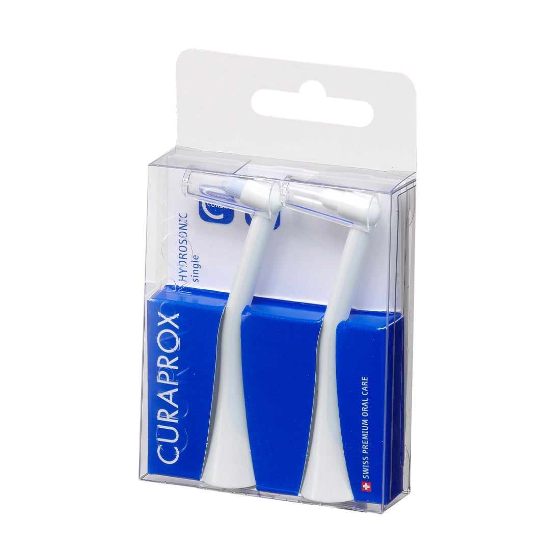 Hydrosonic Brush Head Single, 2-Pack - Electric Toothbrush Replacement Heads for Sonic Toothbrushes