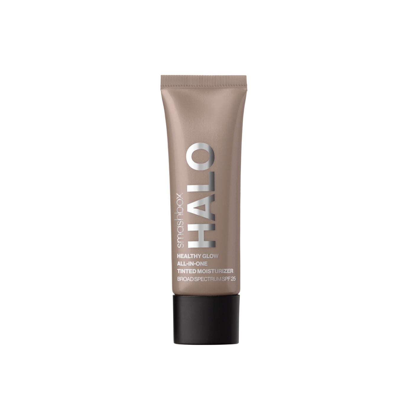 Smashbox Halo Healthy Glow All-In-One Tinted Moisturizer SPF 25 | Hydrating, Long Wearing, Tinted Moisturizer with SPF | Hyaluronic Acid, Mini, 0.41 Fl Oz, Light Neutral