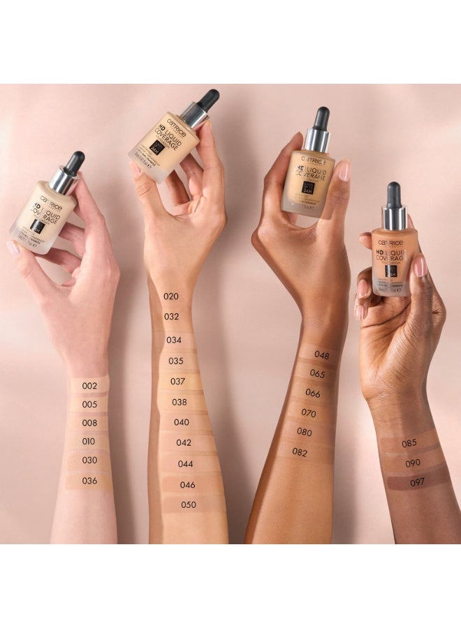 Hd Liquid Coverage Foundation 032 - image 5
