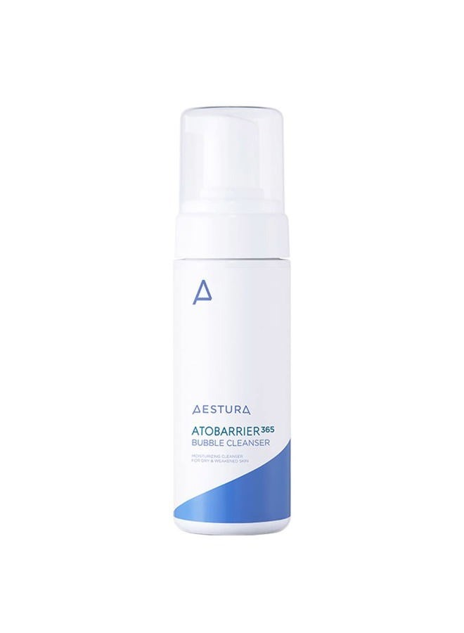 ATOBARRIER365 Bubble Cleanser with Mild Acidic pH formula, Pump to Foam Touchless Type Face Wash, Fragrance Free, SOAP Free, Hypoallergenic, 5.07 Fl Oz.