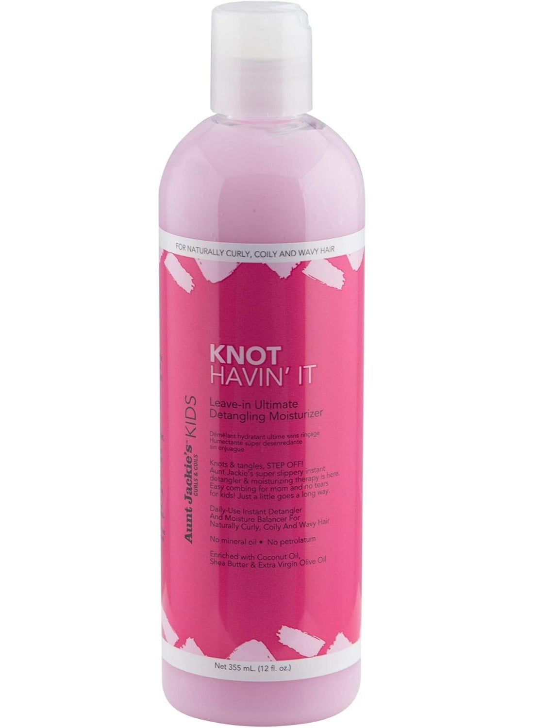 Girls Knot Havin' It Leave-in Ultimate Hair Detangler For Daily Use For Naturally Curly Hair 355 ML