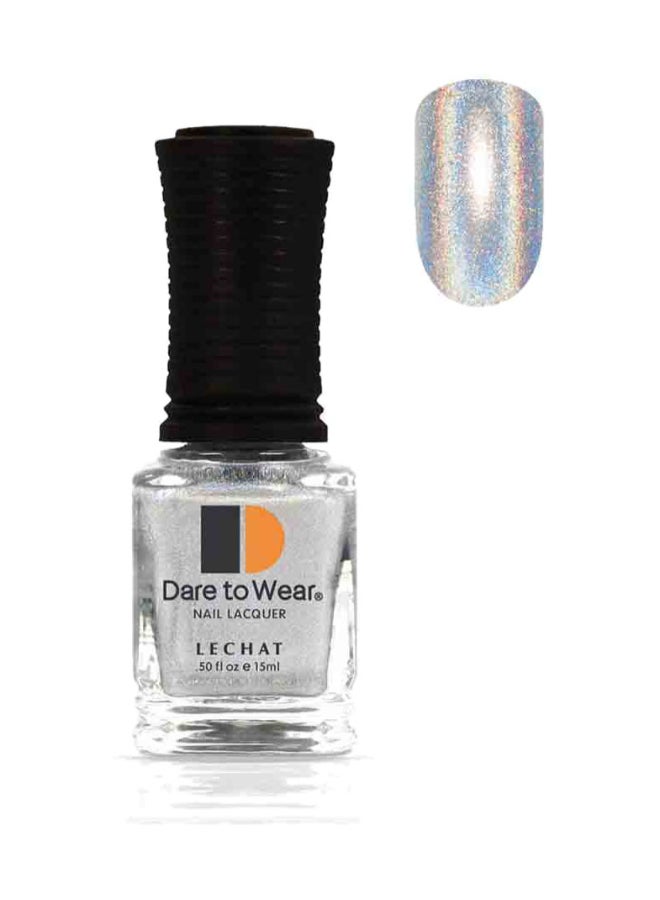 Nail Polish Color Silver Holographic Glitter By Lechat Spectra Stellar Stars Sdw05