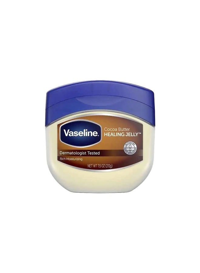 Petroleum Jelly, Cocoa Butter 7.5 oz (Pack of 4)
