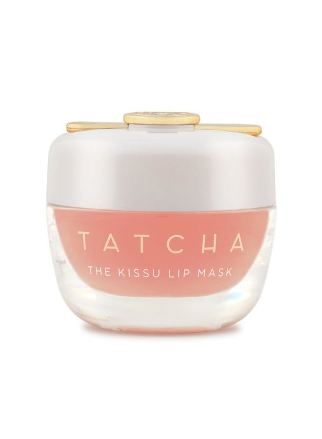 Tatcha Kissu Lip Mask | Overnight Lip Scrub Exfoliator to Plump and Hydrate Lips, 9.0 G | 0.32 oz