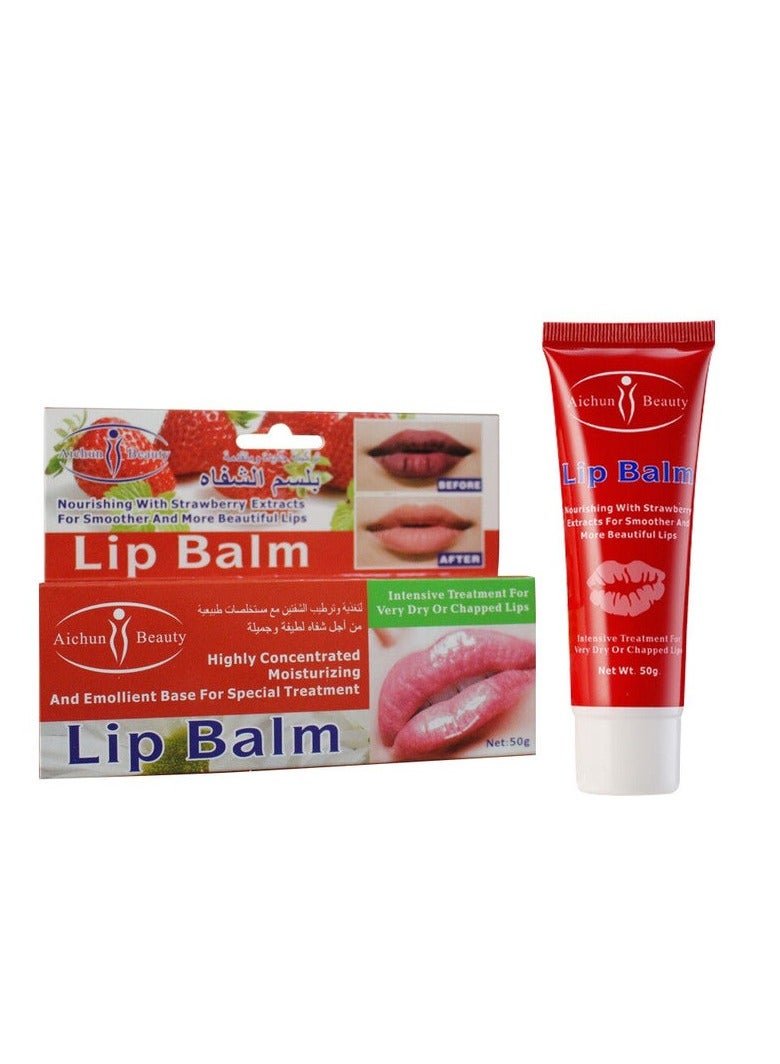 Strawberry Extracts Concentrated Lip Balm