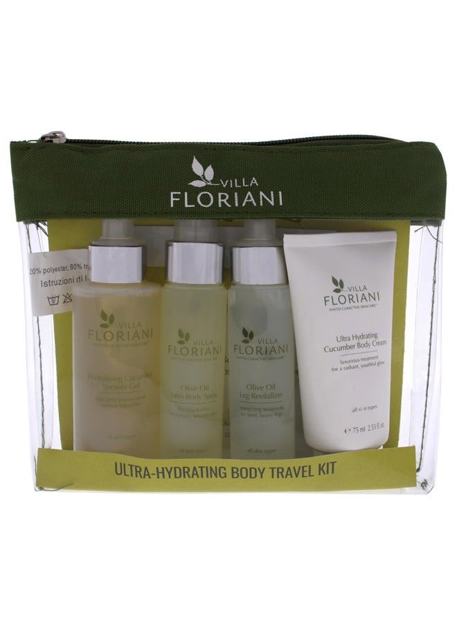 Ultra-Hydrating Body Travel Kit Unisex 5 Pc