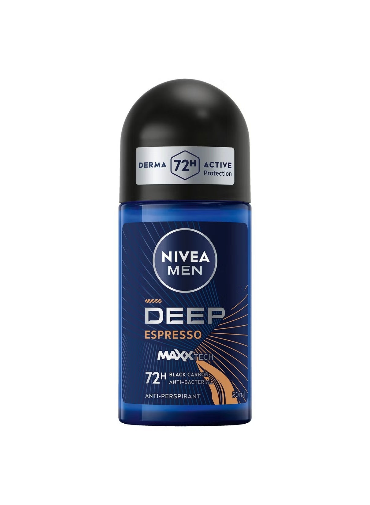 Deep Black Carbon Espresso Antiperspirant Roll-On 50ml