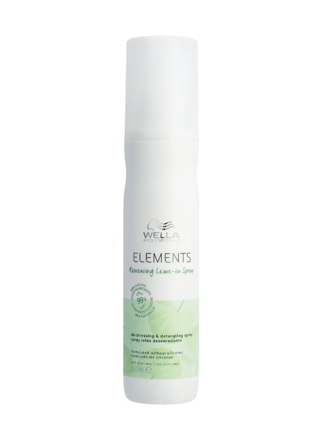 Wella Professionals Elements Renewing Lve-In Cond 150ml Packaging May Vary