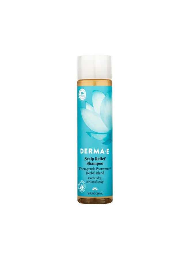 Scalp Relief Shampoo with Psorzema Herbal Blend – All Natural Scalp Treatment & Dandruff Shampoo – Soothes Itchy Scalp and Promotes Scalp Health, 10 Fl oz