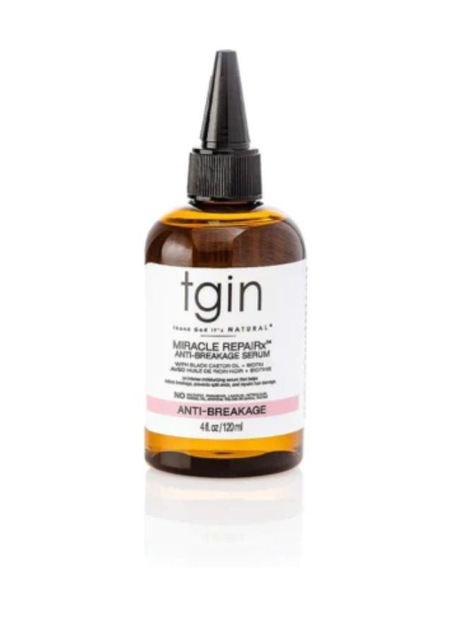 Miracle Repair RX Anti-Breakage Serum Daily Moisturizer for Natural Hair Dry Hair Frizzy Hair