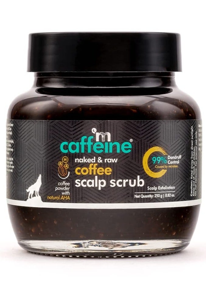 mCaffeine Anti Dandruff Coffee Scalp Scrub 250gm