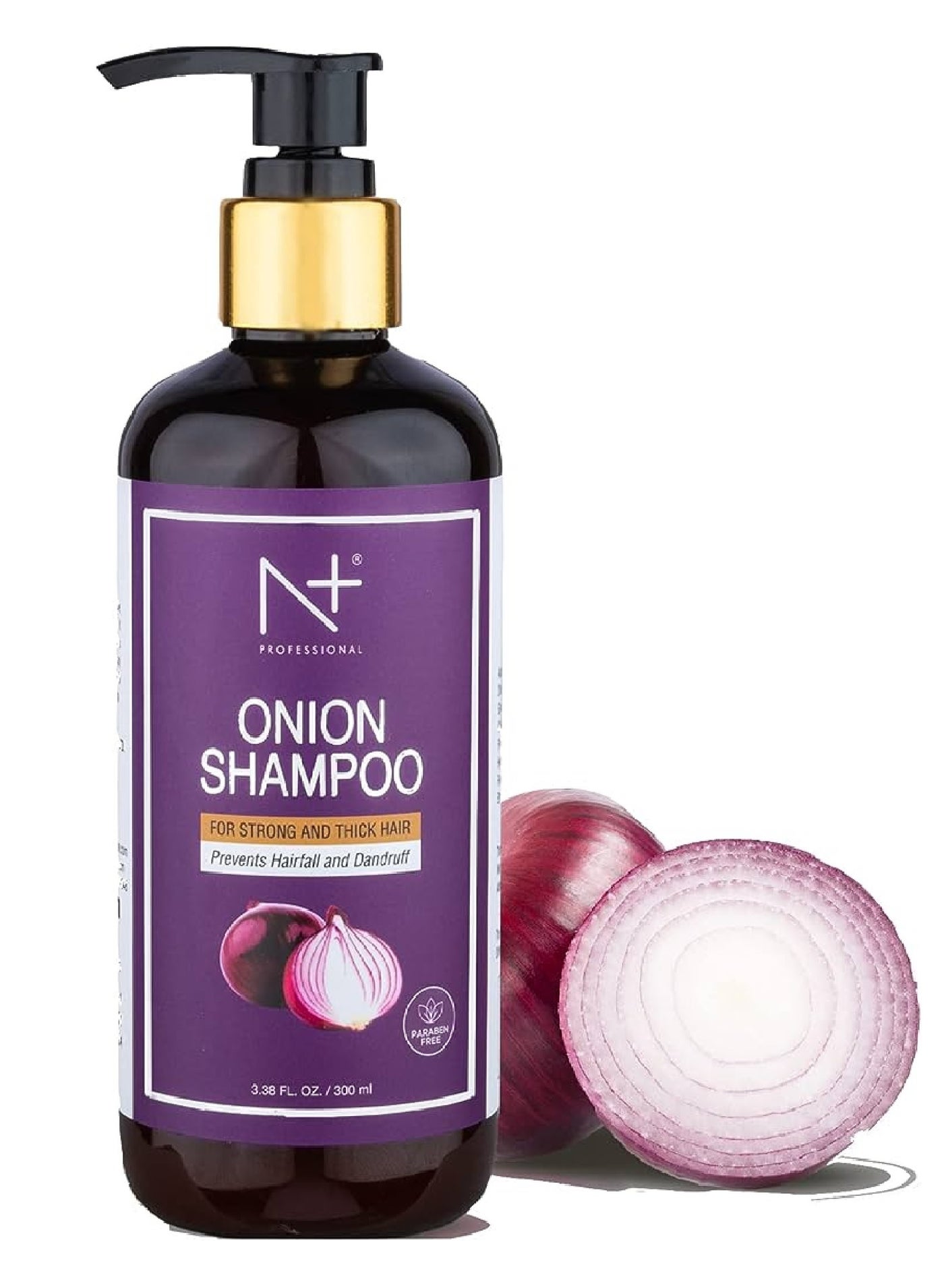N Plus Professional Onion Hair Care Shampoo 300 ml