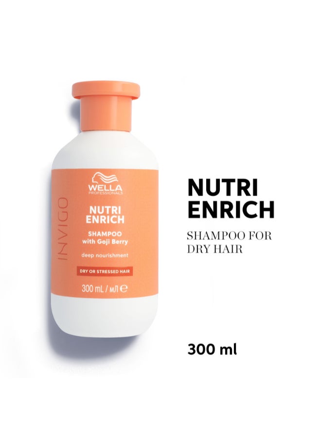 Invigo Nutri-Enrich Deep Nourishing Shampoo - Cleanses And Revitalizes Dry, Stressed Hair With Goji Berry (300 Ml) - image 2