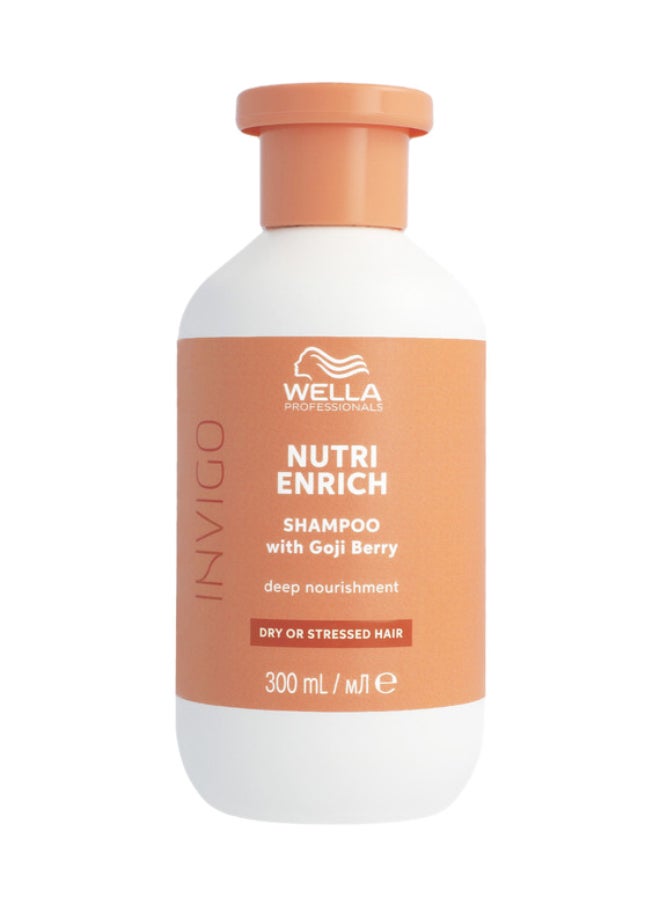 Invigo Nutri-Enrich Deep Nourishing Shampoo - Cleanses And Revitalizes Dry, Stressed Hair With Goji Berry (300 Ml)
