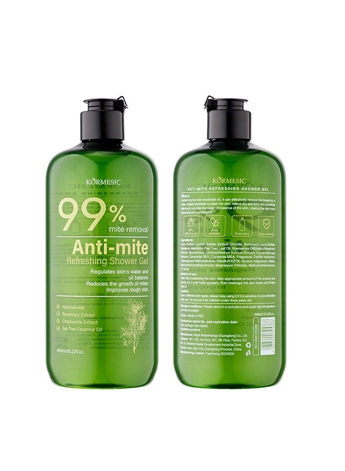 Refreshing Body Wash - 450ml Deep Cleansing & Hydrating Body Wash