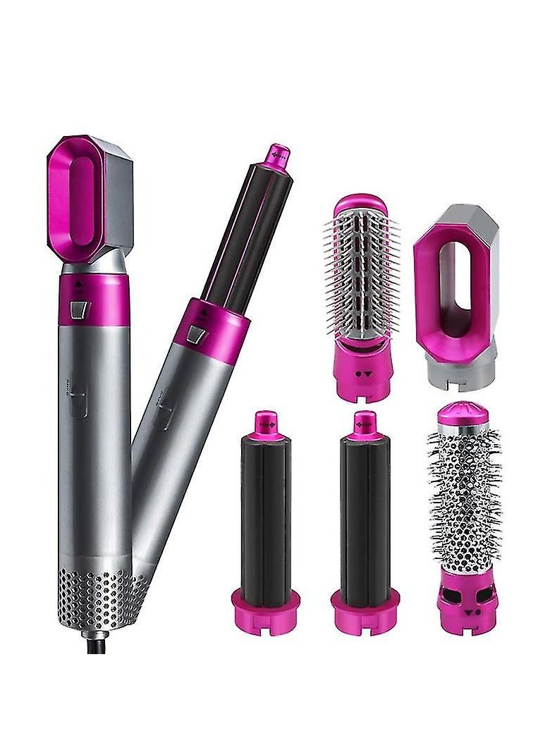 5 in 1 Hair Dryer Brush with Hair Volumizer,Hot Air Brush,Scalp Massager,Curler and Straightener for Women Hair Styling