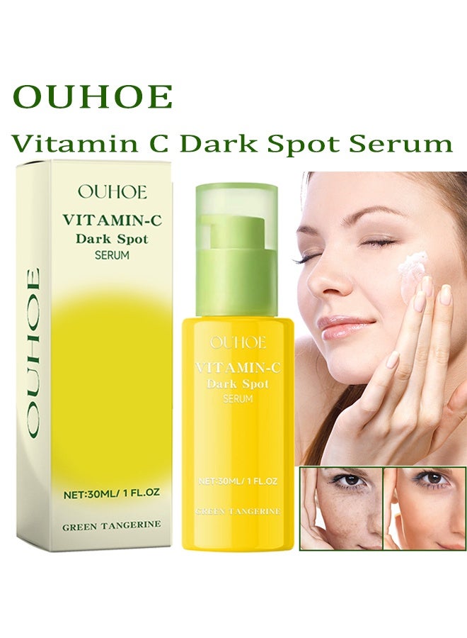 Vitamin C Dark Spot Serum,Niacinamide Acid Help Fade Sun Spots And Dark Spot,For Face & Neck And Eye Care Organic Anti-Aging Serum (30ml)