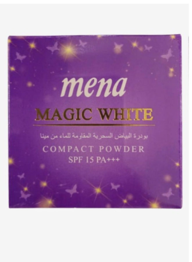 Mena Magic White Compact Powder 12g SPF15+++ (CO5)