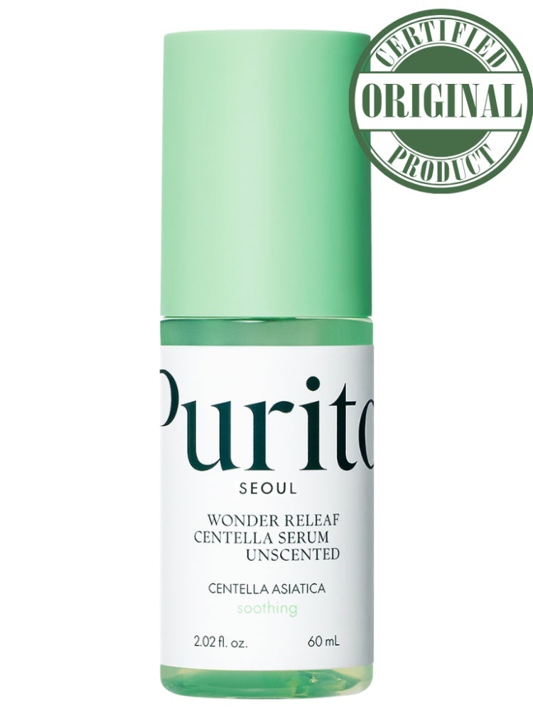Sensitive & Irriated Skin Relief – Purito Wonder Releaf Centella Serum Unscented for Redness-Calming & Barrier Repair