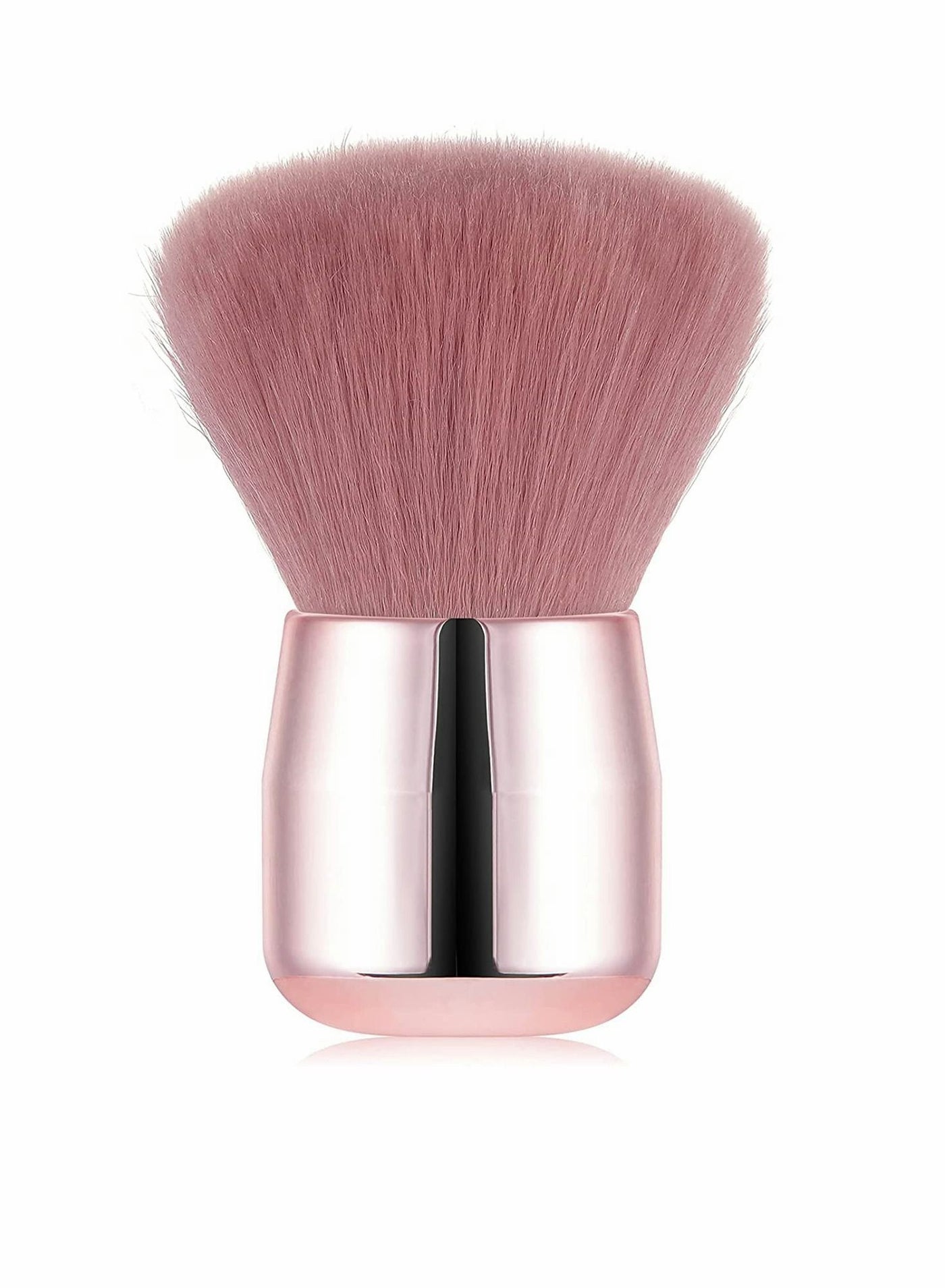 Nail Art Dust Powder Remover Brush,  Nail Art Dust Cleaner Brush, Soft Kabuki Cleaner Brush for Makeup, for Makeup or Nail Arts Powder Brush (Pink)