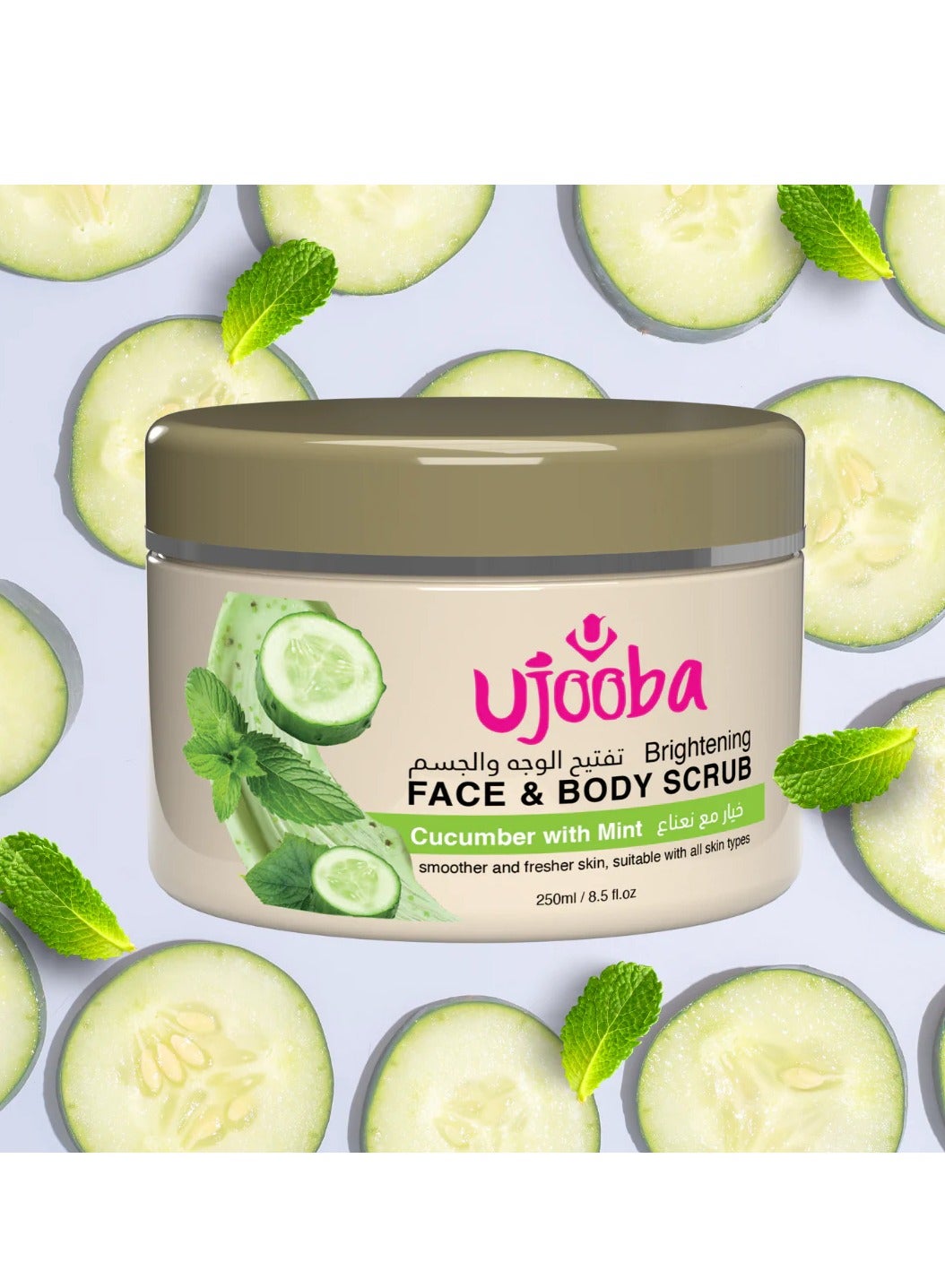 Face And Body Scrubs Cucumber And Mint 250 ML