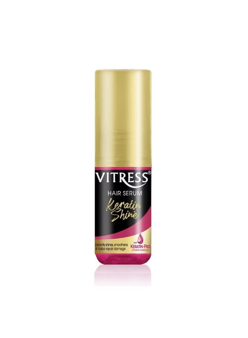 Hair Serum Keratin Shine With Keratin-Pro Vitamin Complex Instantly Shines - 30ml