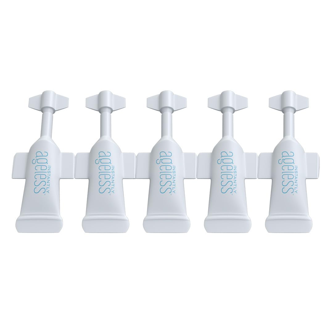 Instantly Ageless - Instant Face Lift Cream - Skin Care for Anti Aging face cream - Wrinkle Tightener - Instant Under Eye Bags Remover - Facelift 5 Vials