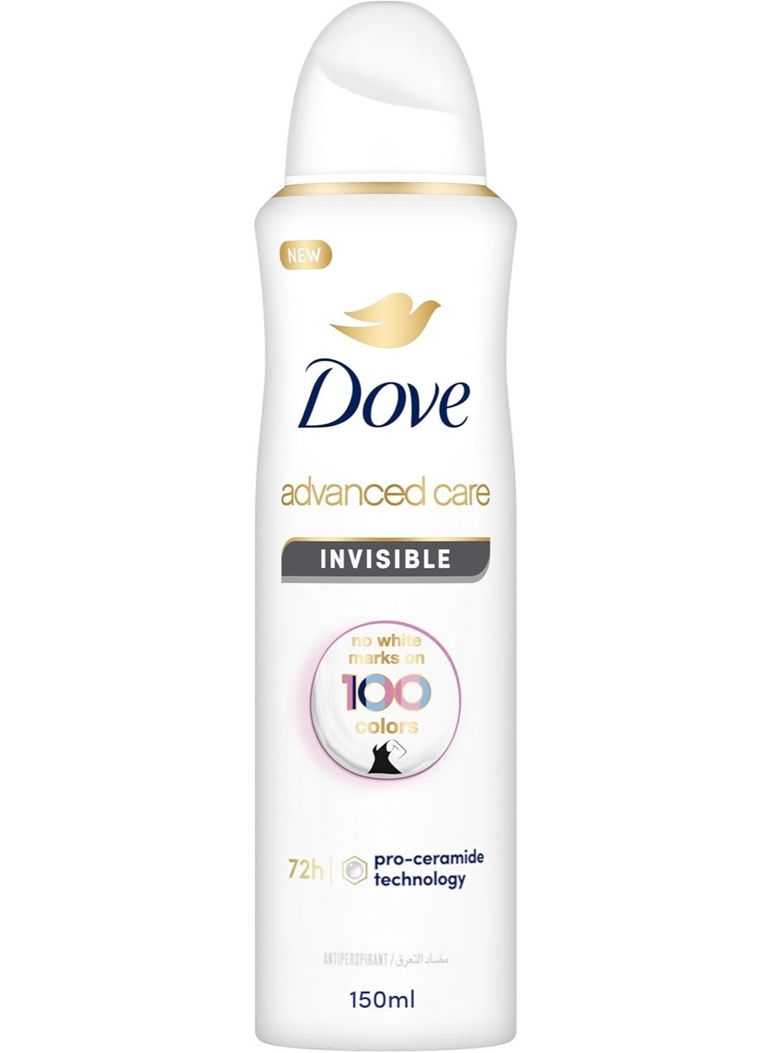 Dove Advanced Care Invisible 72H 150ml