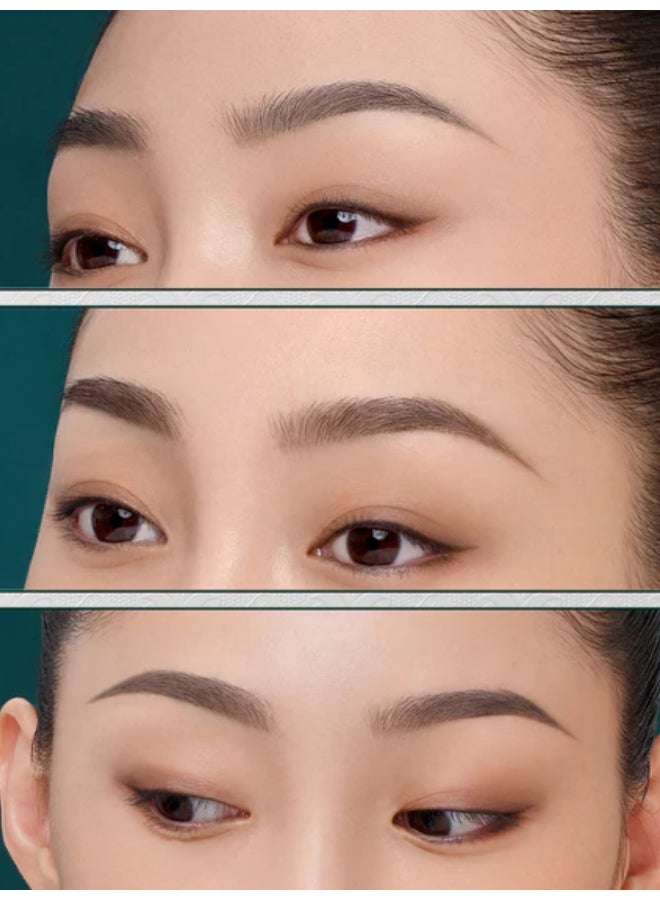 Luodai Floral Eyebrow Pencil (Chisel Tip 1+1) | MF05 Taupe | 0.16 grams - image 4