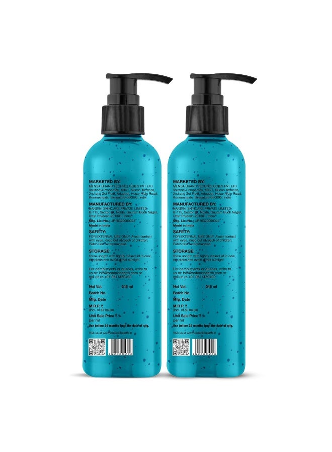 Botanic Hearth Jojoba & Hyaluronic Acid Body Wash Pack of 2 | 245ml Each | With Sea Butter & Sweet Almond Oil | Moisturizing Shower Gel | Sulfate & Paraben Free | For Women & Men - image 6