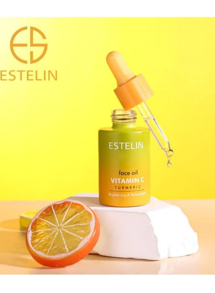 Estelin Face Oil Vitamin C & Turmeric 30ml