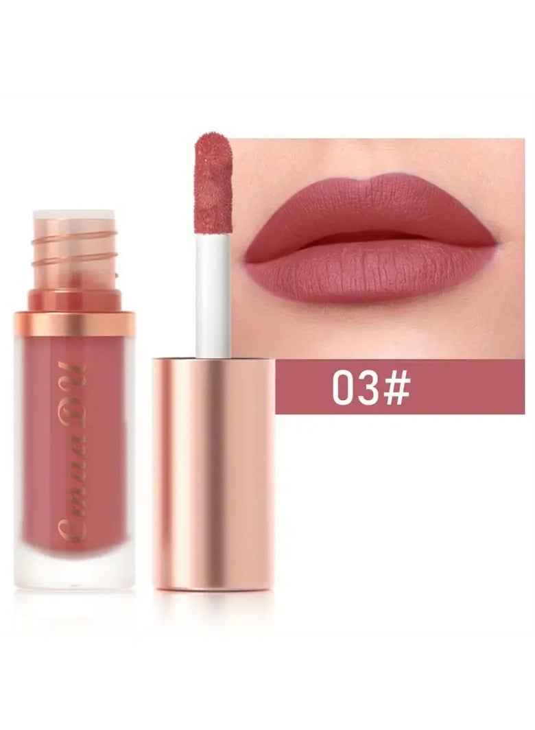 Waterproof Matte Lip Glaze and Velvet Lipstick - Long-Lasting, Smooth, and Glossy Finish Valentine's Day Gifts