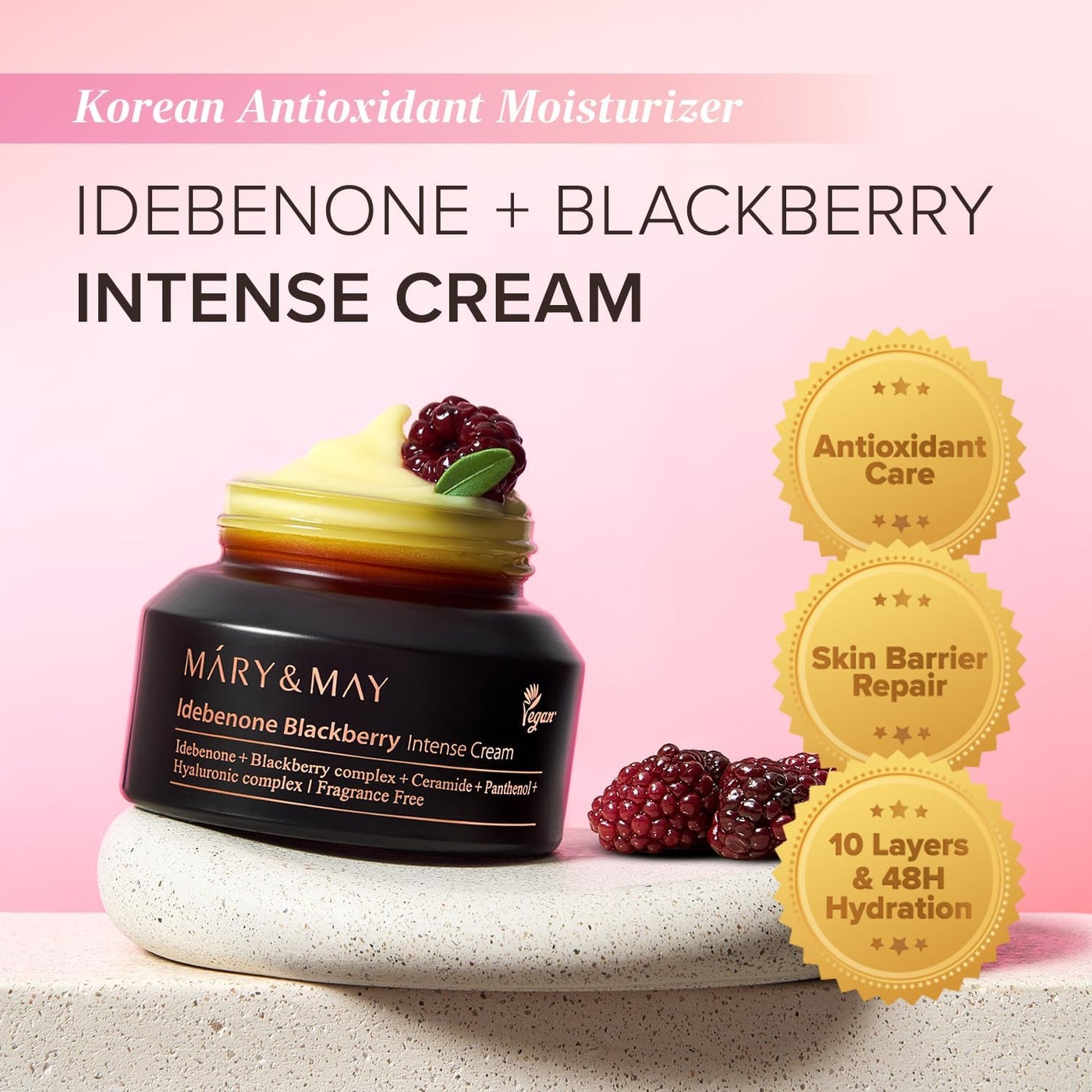 Idebenone Blackberry Intense Hydration Cream - 70g - image 2