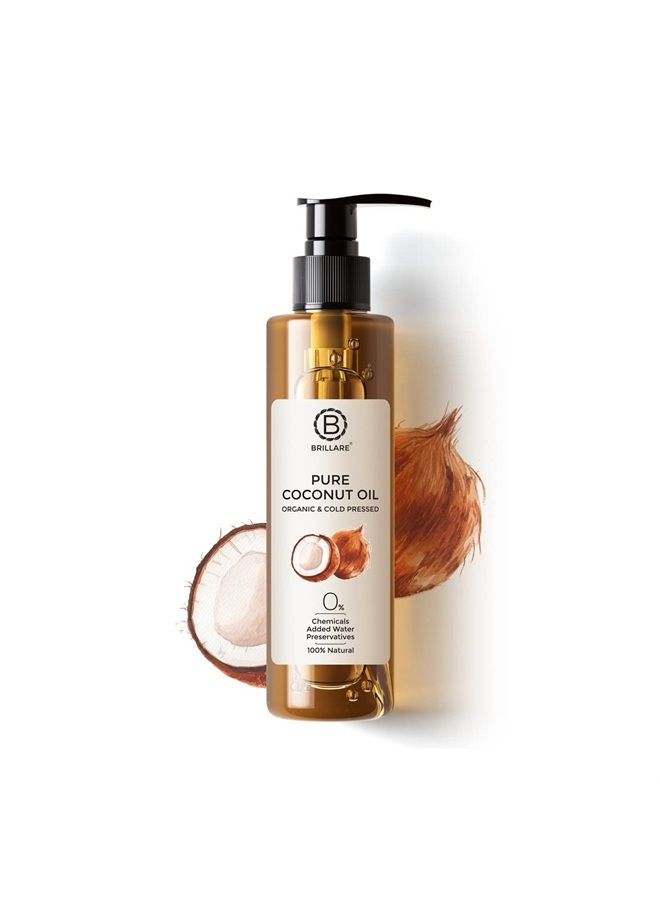 Pure Castor Oil, Natural & Cold Pressed, For Hair, Skin care, Nails & Eyelash, Strengthens Roots, Rich in Vitamin E, 200ml