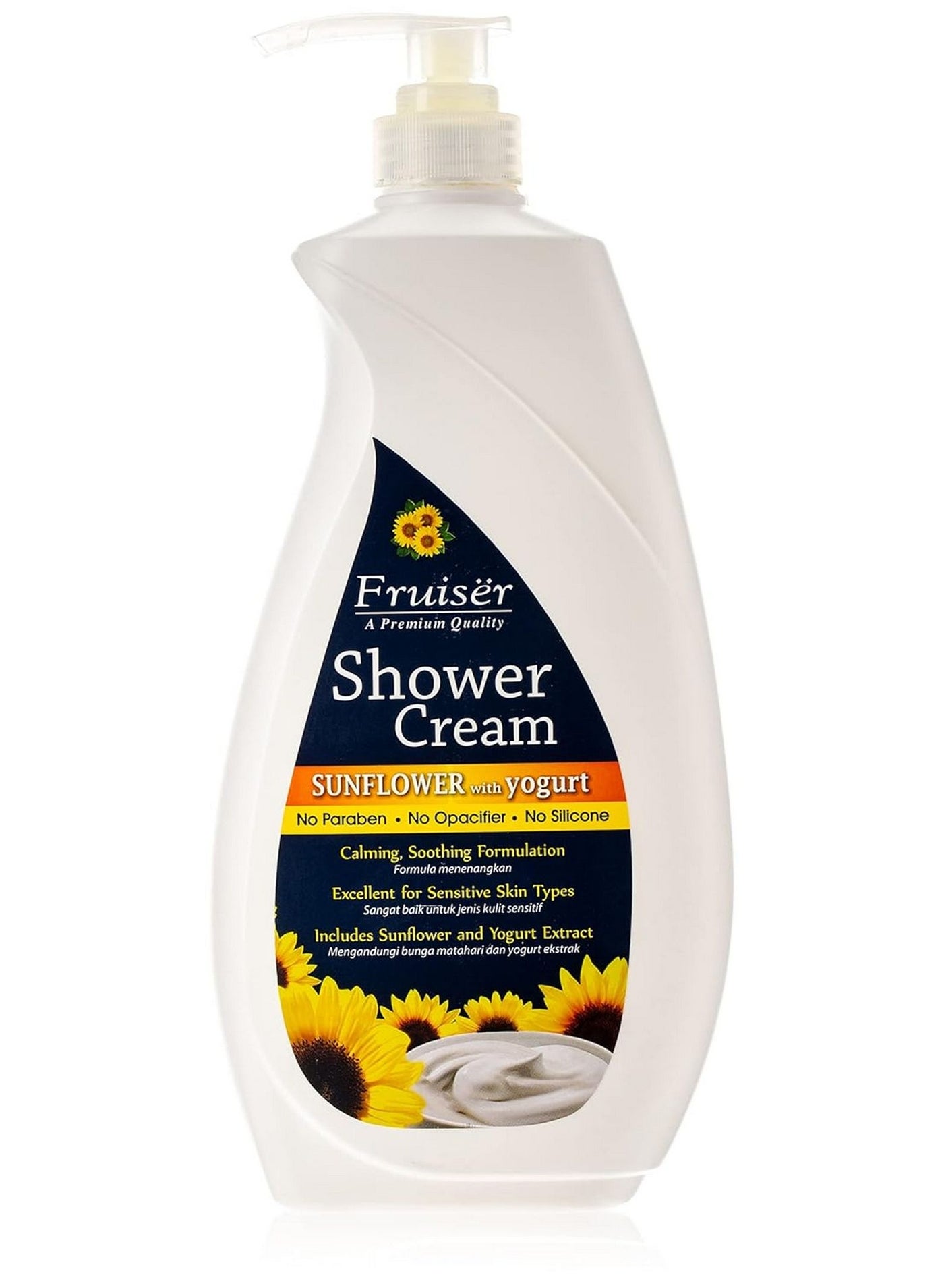 Moisturising Shower Cream Sunflower With Yogurt 1000 ML