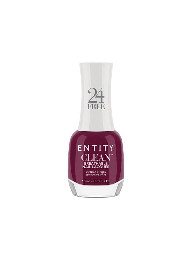 Clean Breathable Nail Lacquer - Rule The Room 15ml