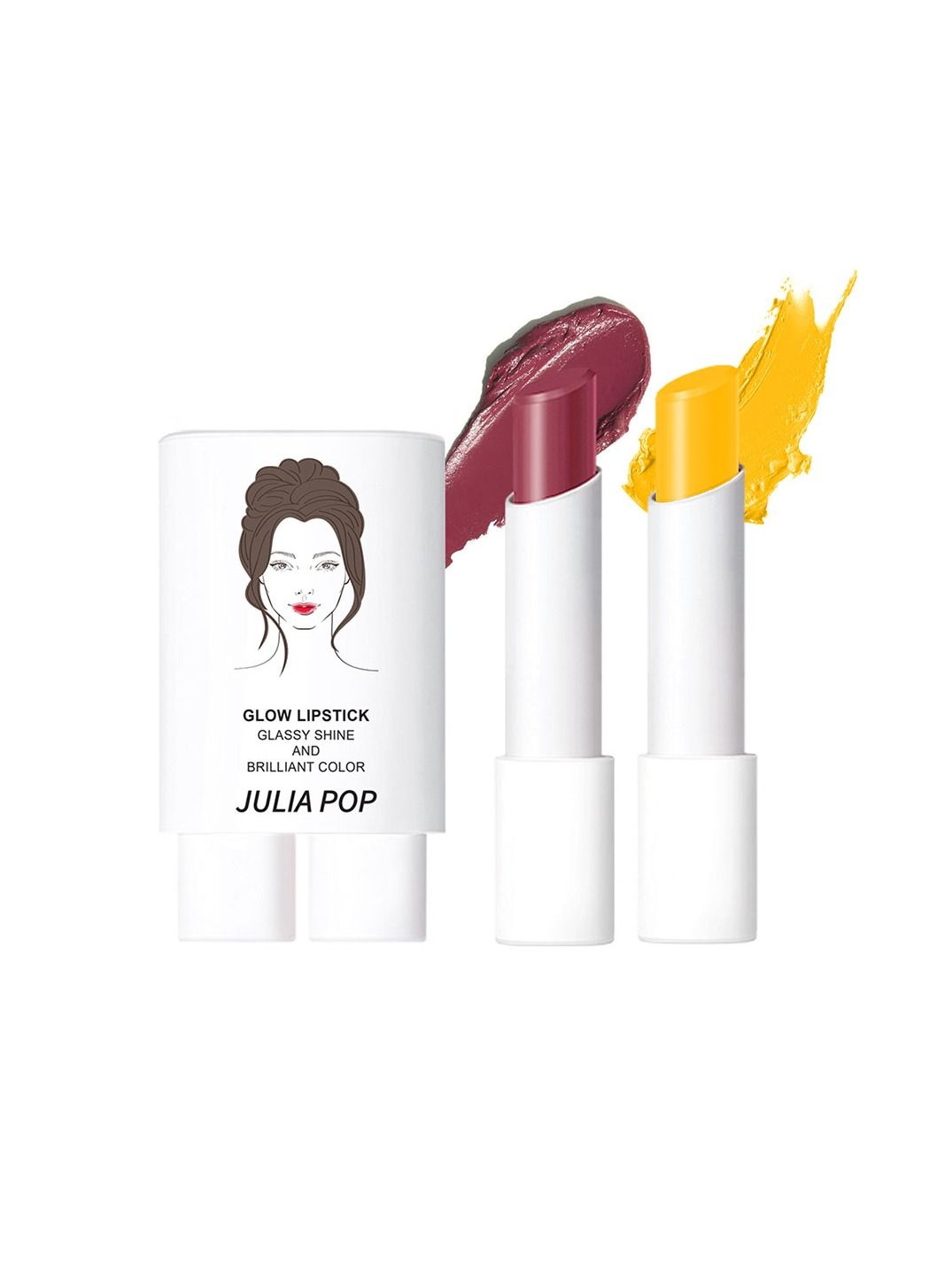 Glow Lipstick- Classy Shine And Brillant Color