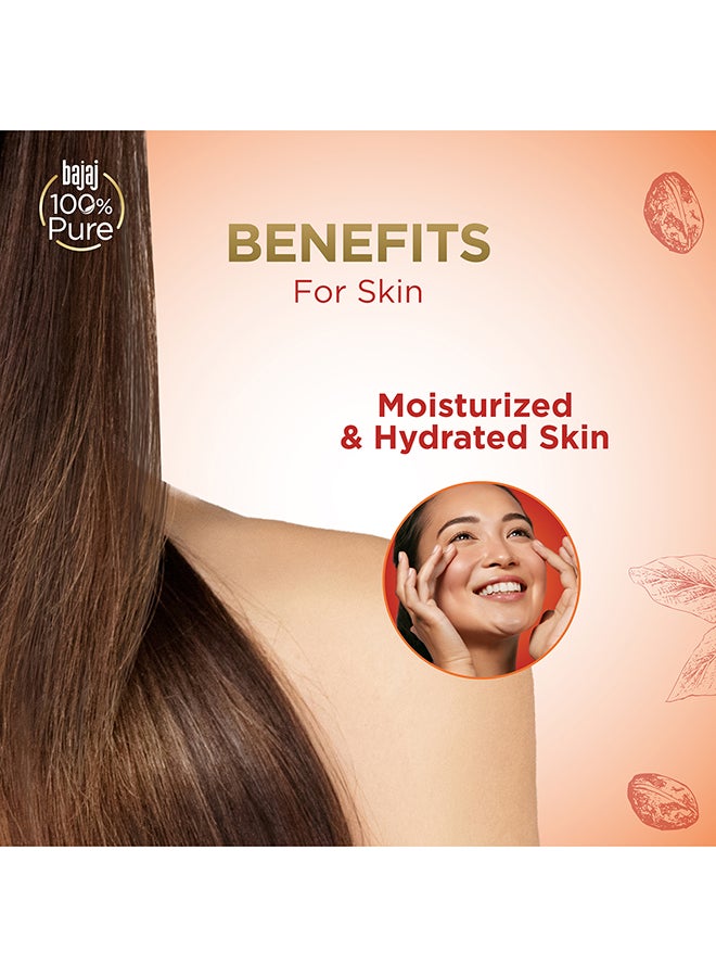 Castor Oil | Virgin And Cold Pressed Oil For Hair And Skin | Lustrous Shiny Hair And Moisturized Skin | 200 Ml, Clear - image 6
