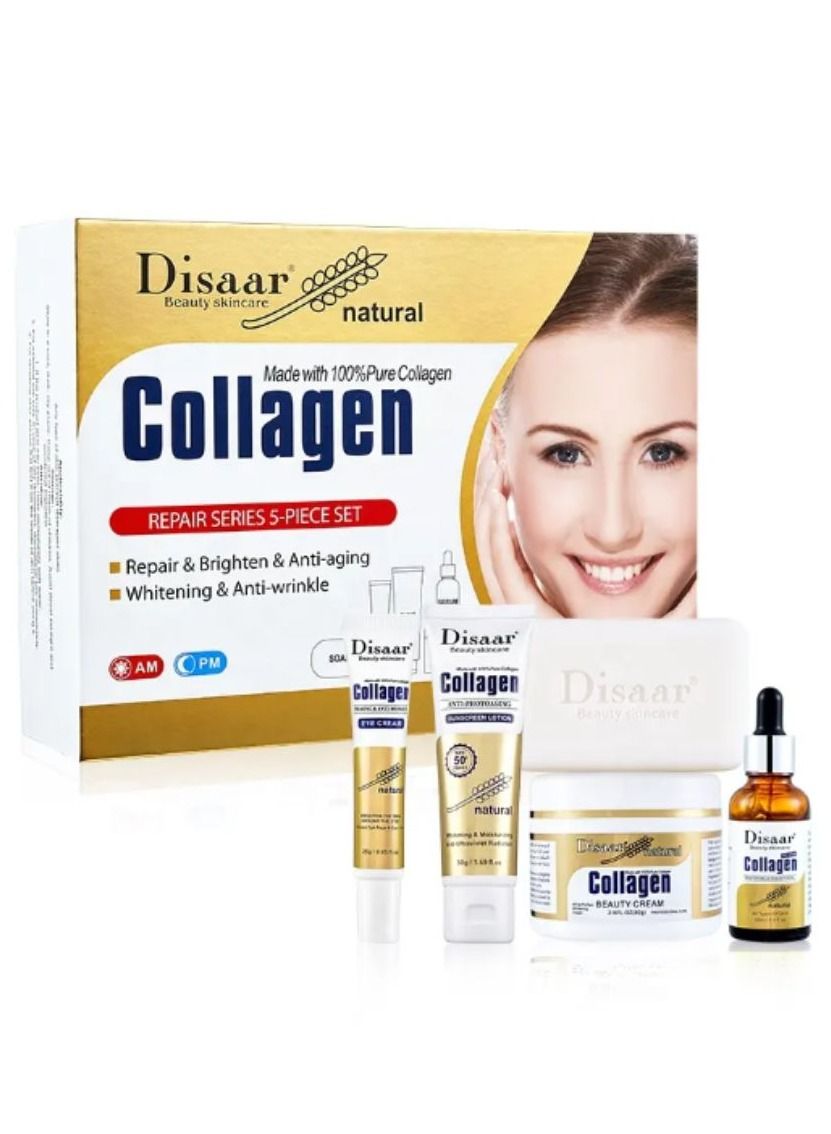 Disaar 100% Collagen 5 Pcs Repair Skin Care Set