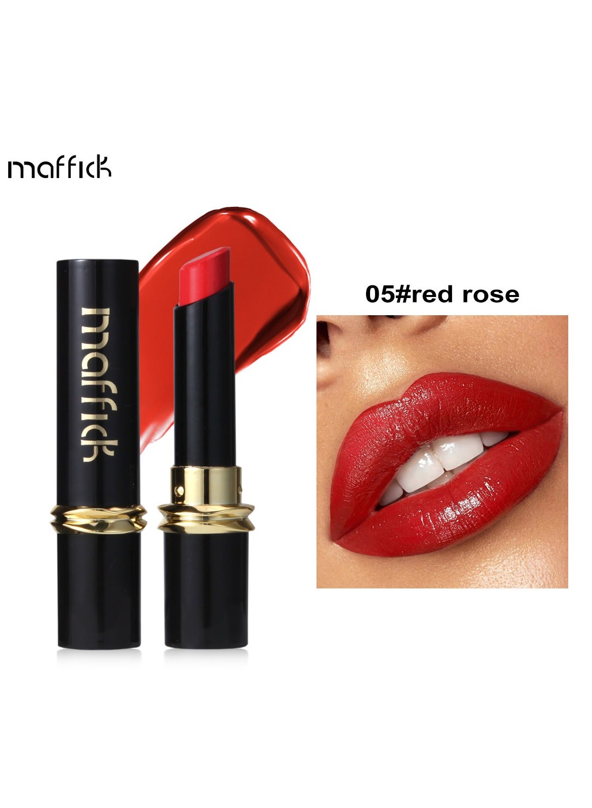 Maffick Lip Glaze Lipstick: Long-lasting, Non-sticking, Waterproof Lip Gloss