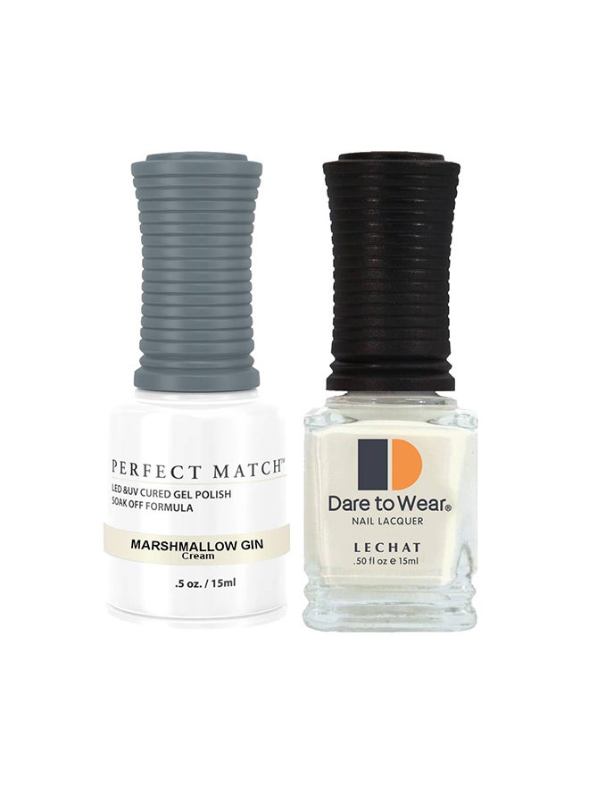 Soak Off Gel Nail Polish UV LED Gel Polish Marshmallow Gin PMS35