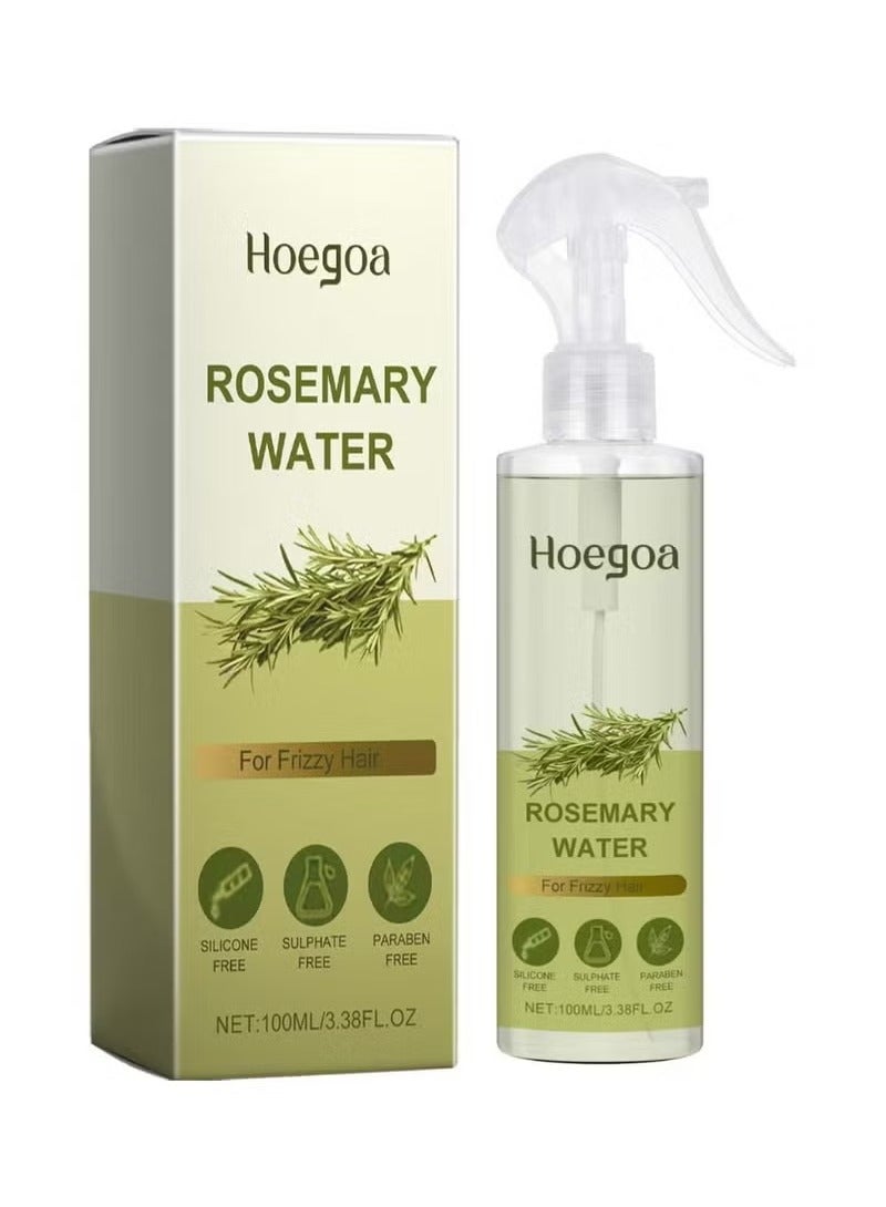 Rosemary Water Spray For Hair Growth (100 ml) | Hair Spray for Regrowth | Rosemary Hair Mist | Adds Shine | Helps Reduce Hairfall | Strengthens Hair | Suitable For All Hair Types