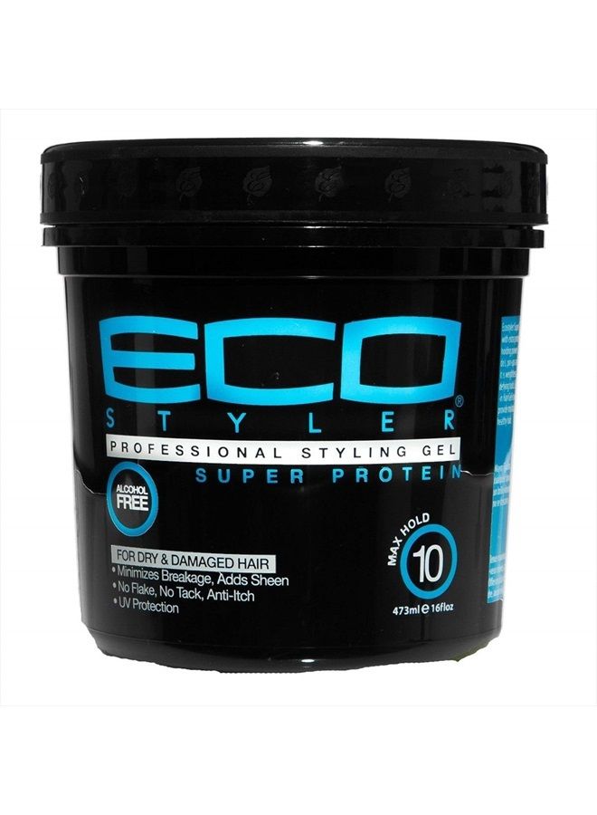 Styling Super Protein, Black, 16 Ounce