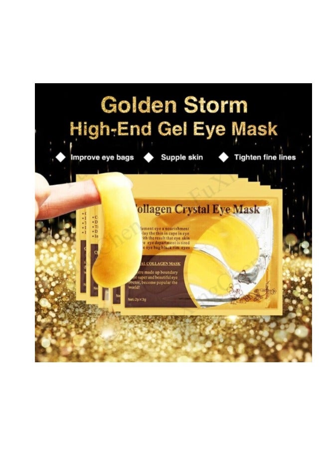 20-Packs 24K Gold Collagen Eye Mask Set
