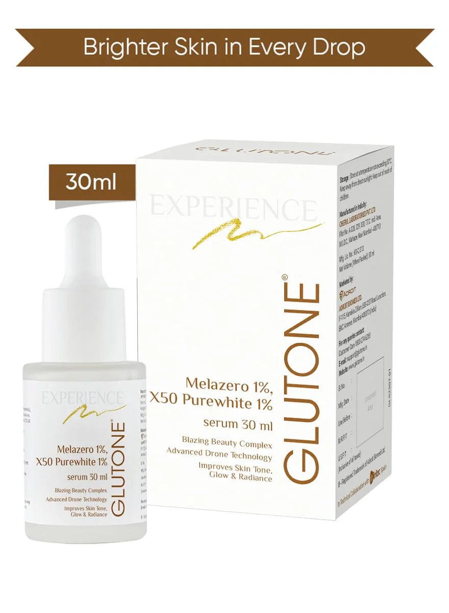 Glutone Melzero 1% X50 Purewhite 1% Serum 30 ml