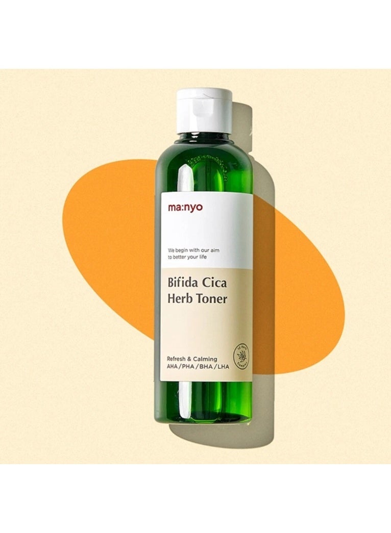 ma:nyo Bifida Cica Toner – Calming & Pore Care Solution
