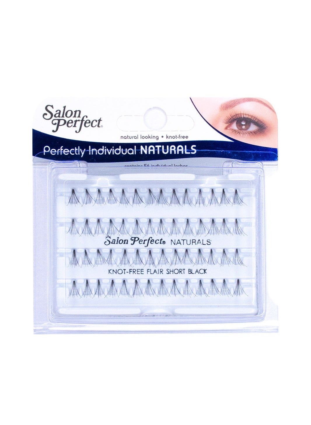 Short Black Natural Knot-Free Individual Eyelash