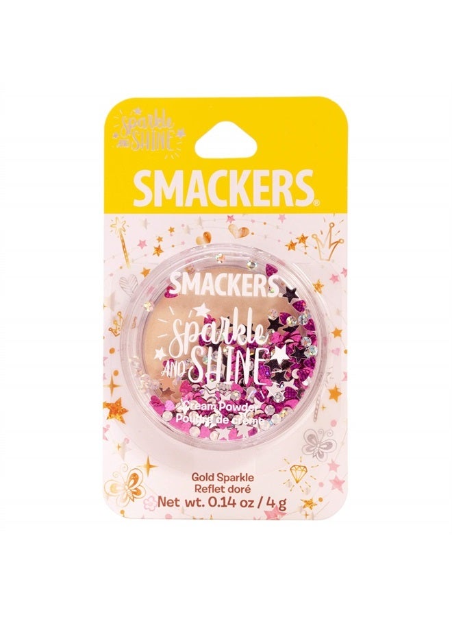 Sparkle & Shine Cream Powder, Gold Sparkle, 0.14 Ounce, Highlighter, Blush, Eyeshadow