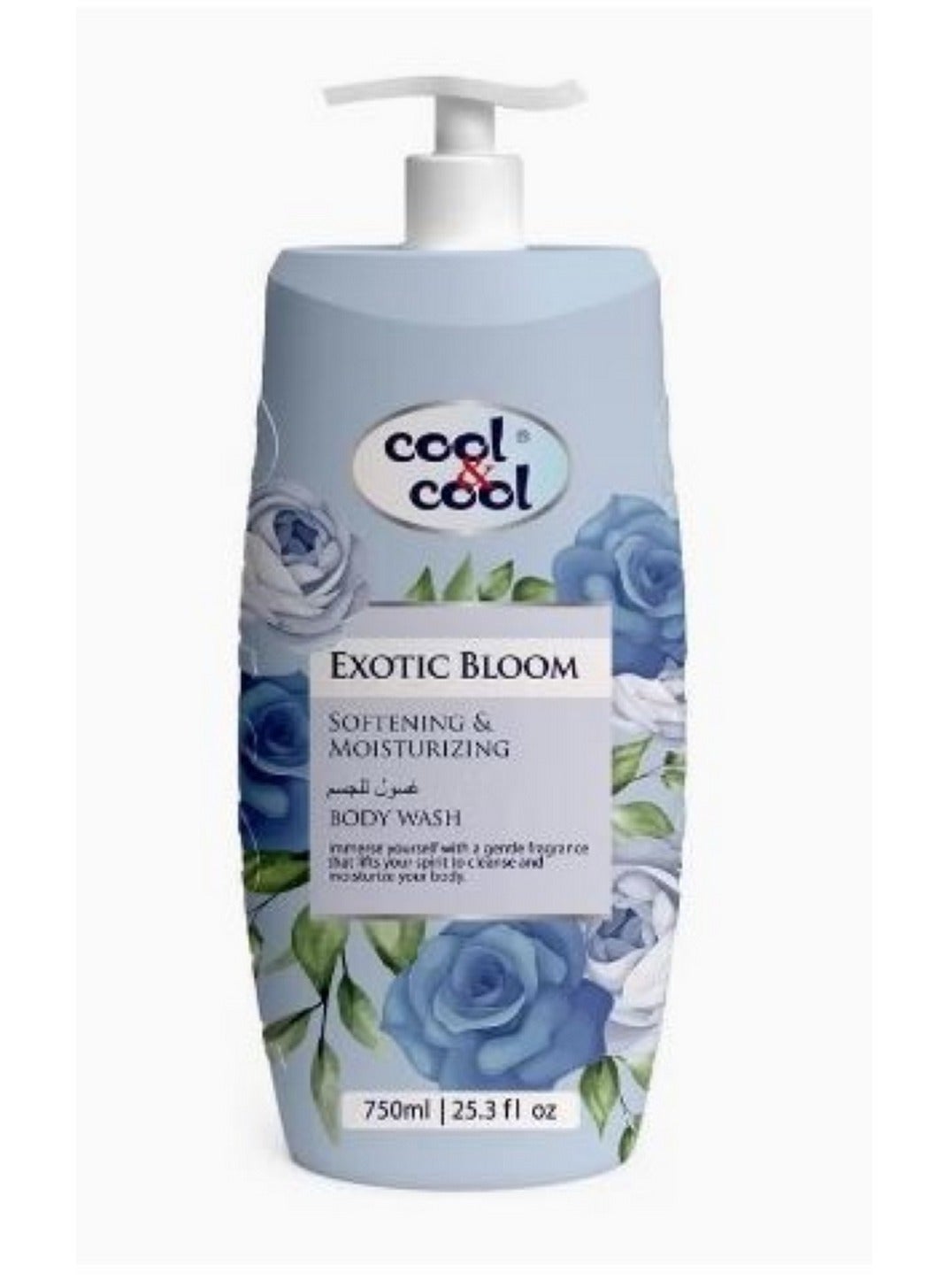 Exotic Bloom Softening And Moisturizing Body Wash 750 ML