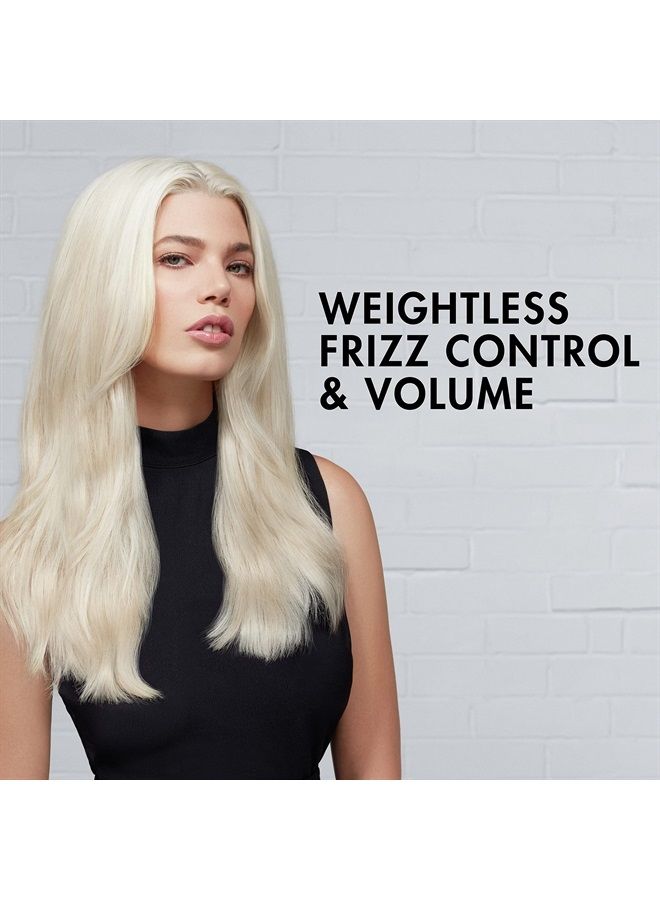 Smooth & Full Blow Dry Balm Weightless Style Frizz Control, Volume & Heat Protect Styling Cream for Smooth & Full Hair 6 oz